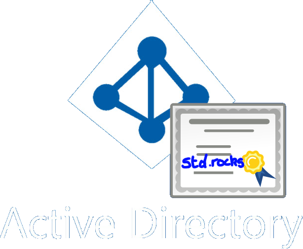 Logo Active Directory avec certificat std.rocks