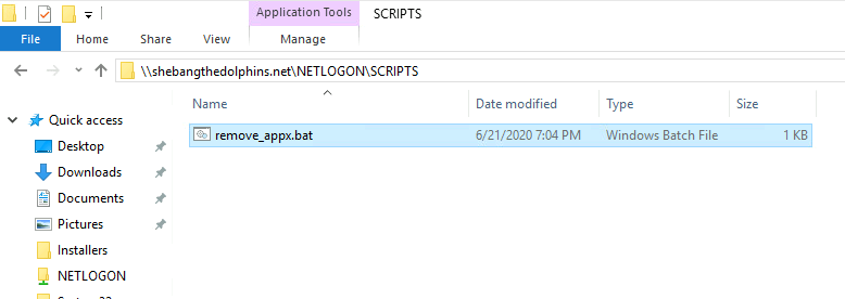 remove_appx.bat script