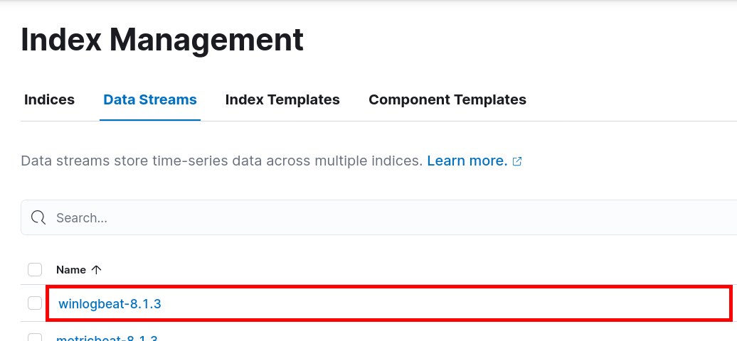 Kibana | Indices