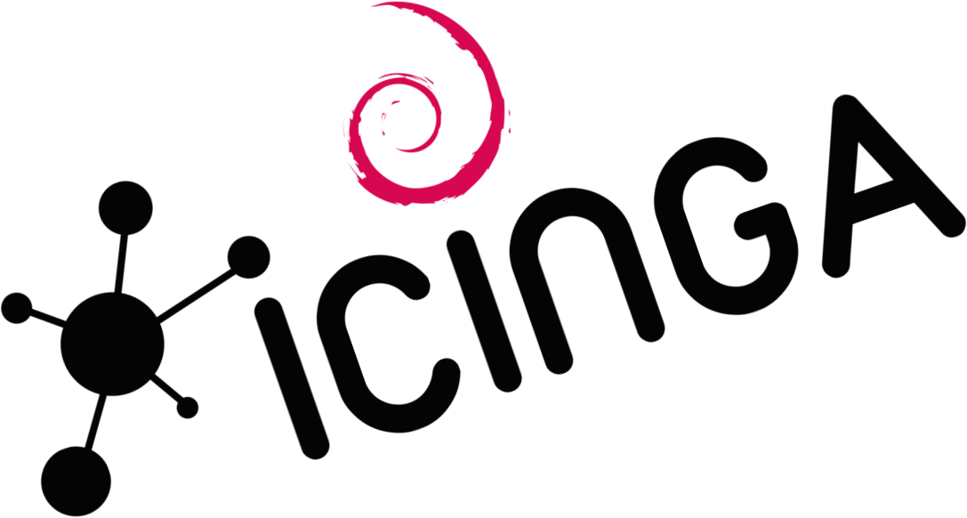 Icinga2 monitoring logo on Debian 13 Linux system