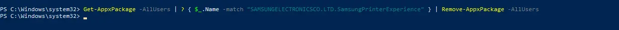 Windows 10 | PowerShell remove-appxpackage