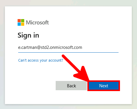 Microsoft mysignins login prompt
